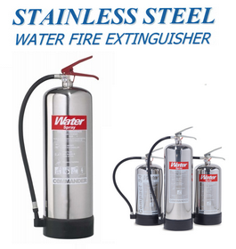 STAINLESS STEEL WATER FIRE EXTINGUISHER