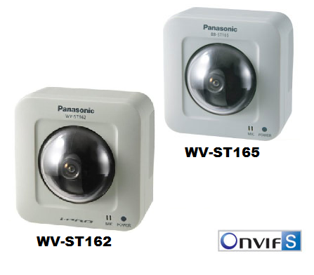 Pan-tilting Network Camera WV-ST165 , WV-ST162