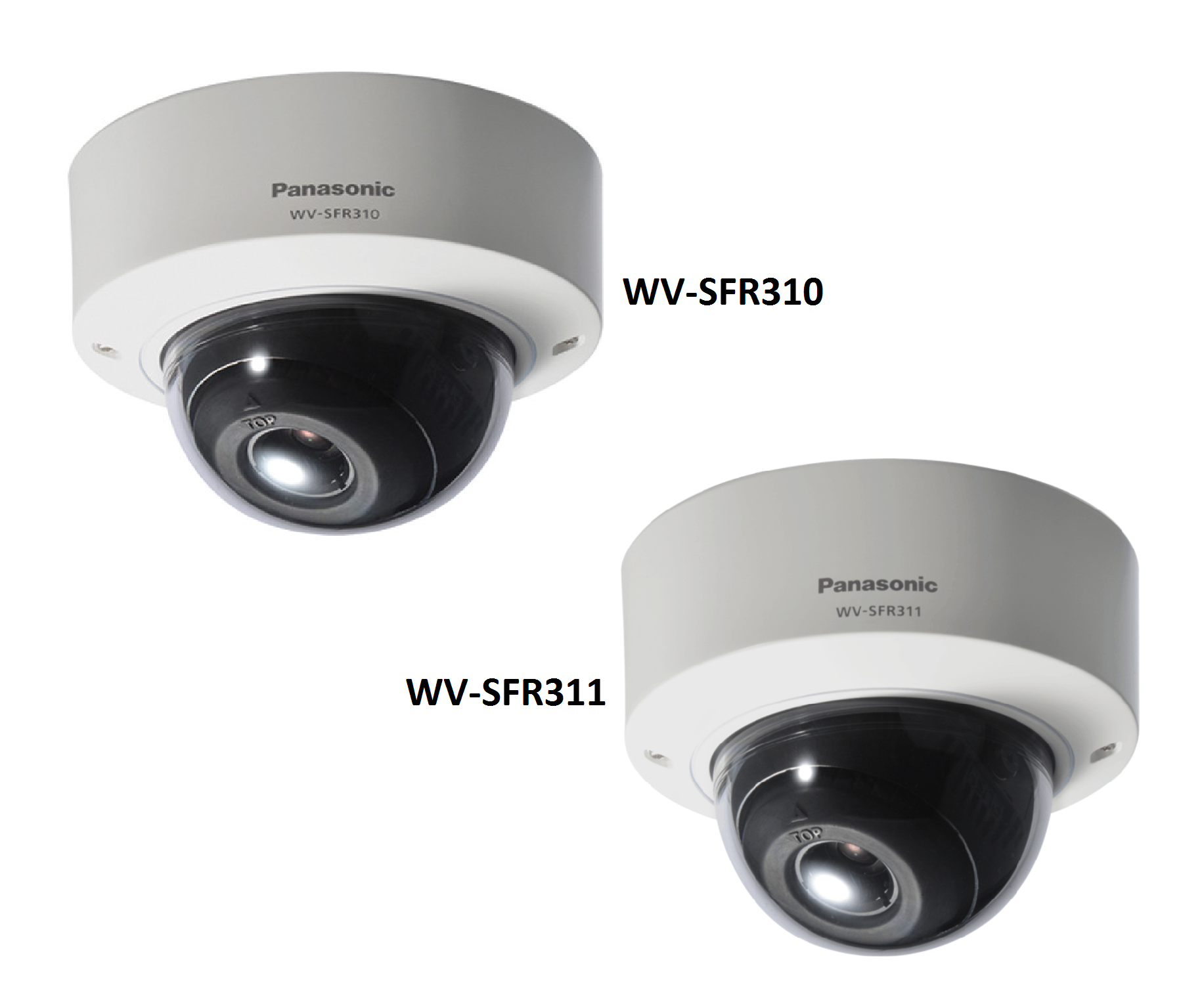 Super Dynamic HD Vandal Resistant  Dome Network Camera WV-SFR311 WV-SFR310